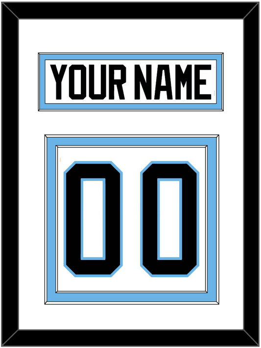 Utah Nameplate & Number (Back) - Road White (2024-2025) - Signature Tier 1