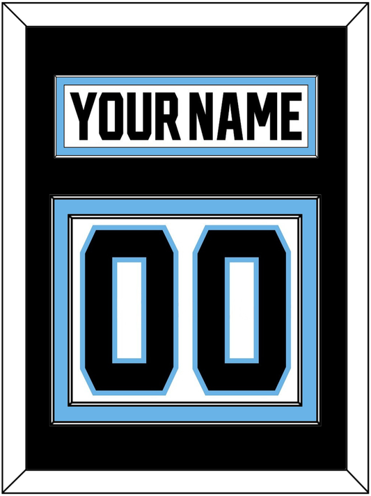 Utah Nameplate & Number (Back) - Road White - Signature Tier 2