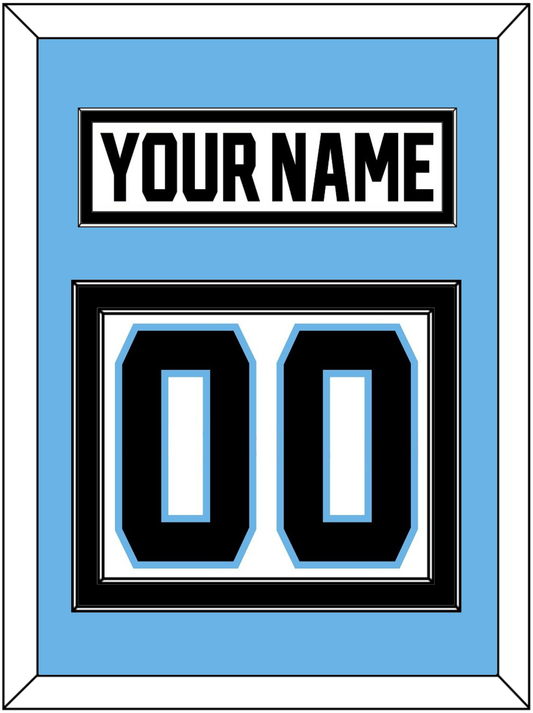 Utah Nameplate & Number (Back) - Road White - Signature Tier 3