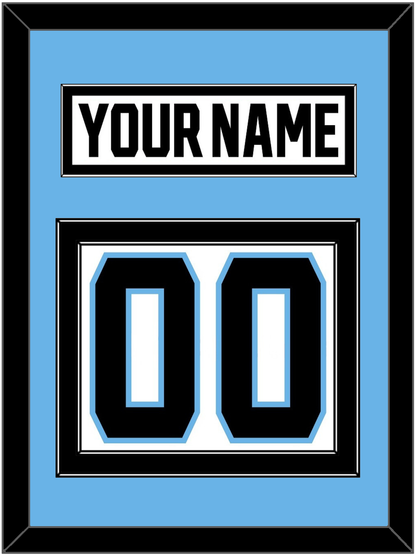 Utah Nameplate & Number (Back) - Road White - Signature Tier 3