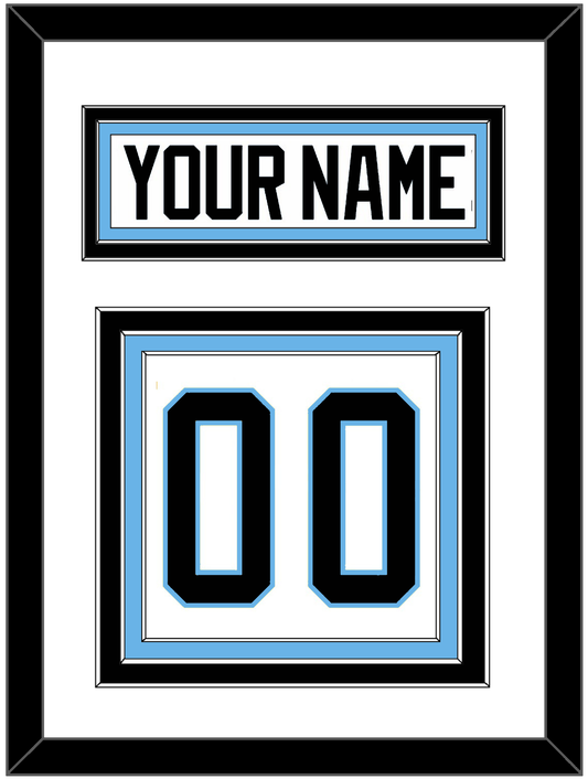 Utah Nameplate & Number (Back) - Road White (2024-2025) - Premier Tier 1