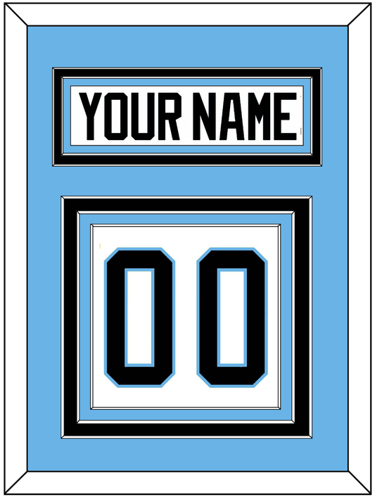 Utah Nameplate & Number (Back) - Road White (2024-2025) - Premier Tier 3