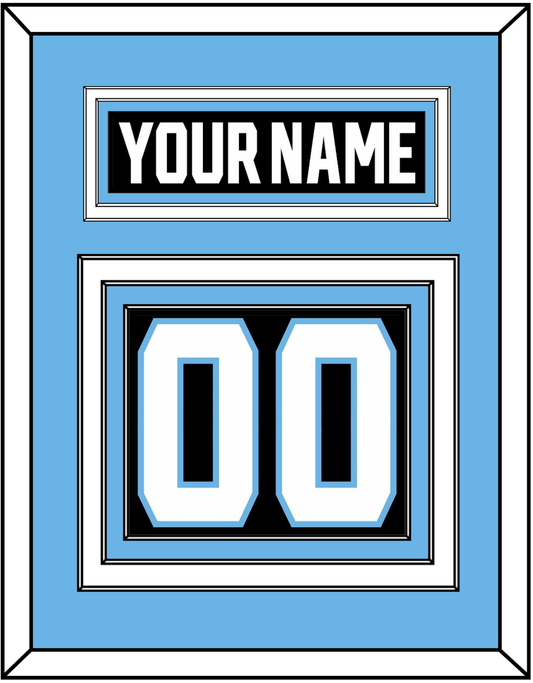 Utah Nameplate & Number (Back) - Home Black - Premier Tier 3