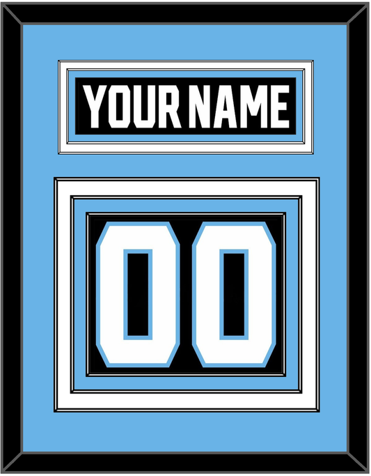 Utah Nameplate & Number (Back) - Home Black - Premier Tier 3