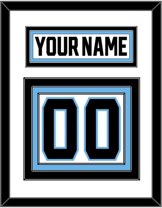 Utah Nameplate & Number (Back) - Road White - Premier Tier 1