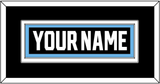 Utah Nameplate - Home Black - Double Mat 2