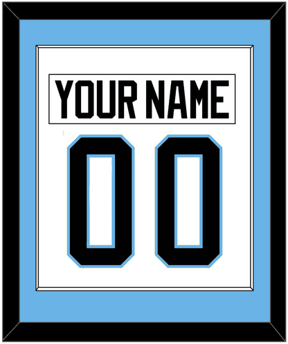 Utah Nameplate & Number (Back) Combined - Road White (2024-2025) - Essential Tier 2