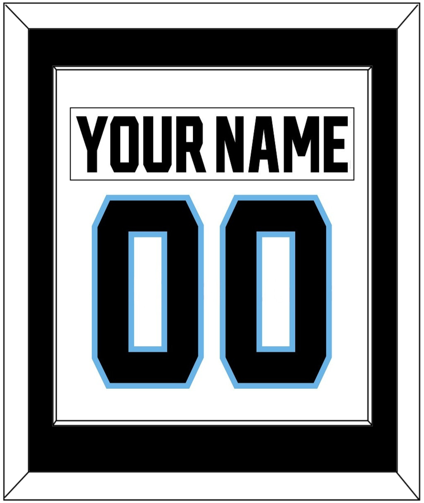 Utah Nameplate & Number (Back) Combined - Road White - Essential Tier 1