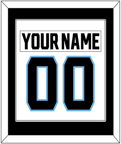 Utah Nameplate & Number (Back) Combined - Road White - Essential Tier 1