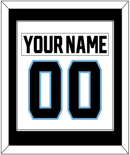 Utah Nameplate & Number (Back) Combined - Road White - Essential Tier 1