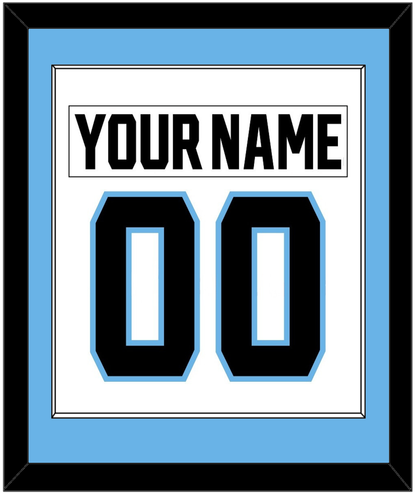 Utah Nameplate & Number (Back) Combined - Road White - Essential Tier 2