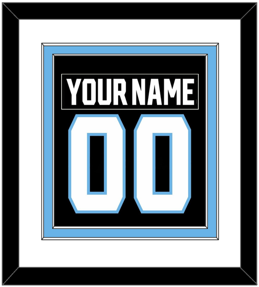 Utah Nameplate & Number (Back) Combined - Home Black - Signature Tier 1