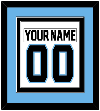 Utah Nameplate & Number (Back) Combined - Road White - Signature Tier 3