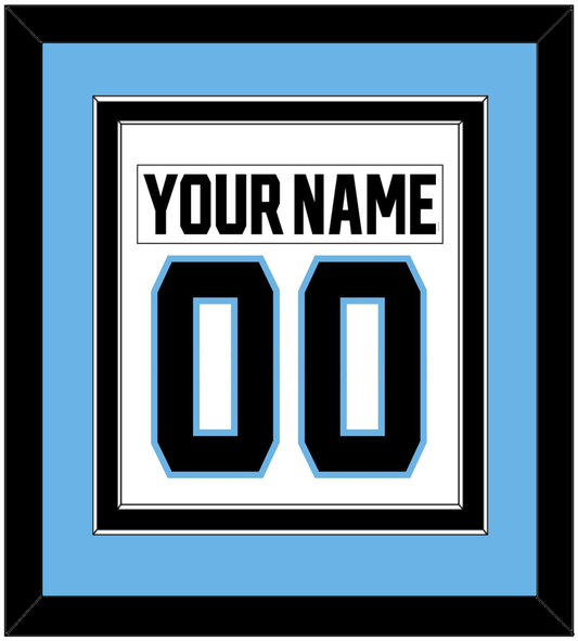 Utah Nameplate & Number (Back) Combined - Road White - Signature Tier 3