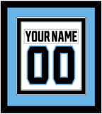 Utah Nameplate & Number (Back) Combined - Road White - Double Mat 3