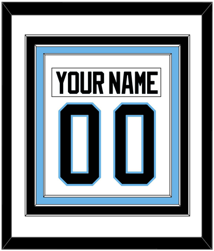 Utah Nameplate & Number (Back) Combined - Road White (2024-2025) - Premier Tier 1