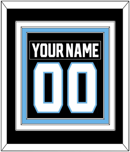 Utah Nameplate & Number (Back) Combined - Home Black - Premier Tier 2