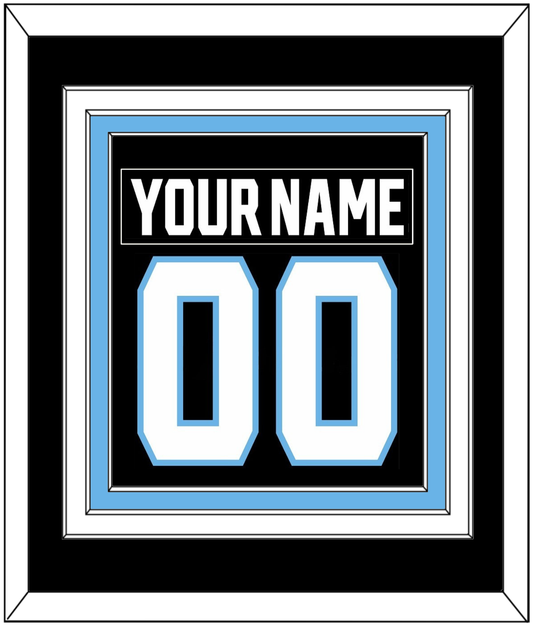 Utah Nameplate & Number (Back) Combined - Home Black - Premier Tier 2