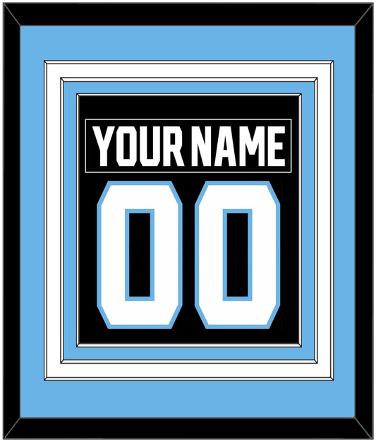 Utah Nameplate & Number (Back) Combined - Home Black - Premier Tier 3