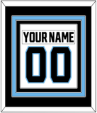 Utah Nameplate & Number (Back) Combined - Road White - Triple Mat 2