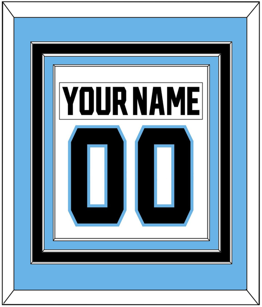 Utah Nameplate & Number (Back) Combined - Road White - Premier Tier 3