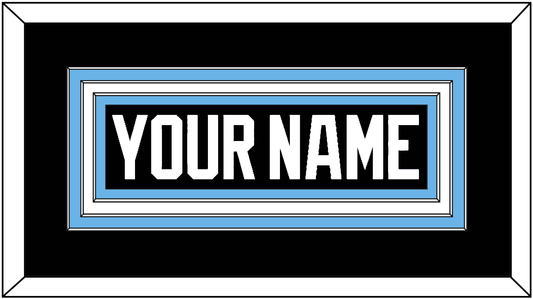 Utah Nameplate - Home Black (2024-2025) - Premier Tier 1