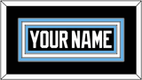 Utah Nameplate - Home Black (2024-2025) - Triple Mat 1