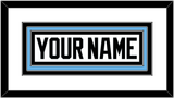 Utah Nameplate - Road White (2024-2025) - Triple Mat 1