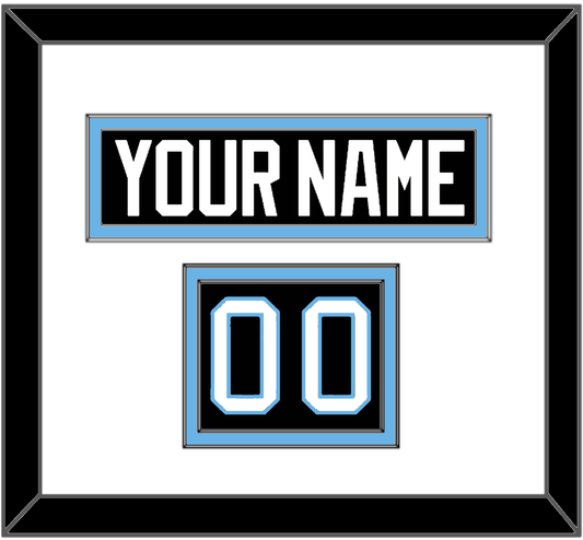Utah Nameplate & Number (Shoulder) - Home Black (2024-2025) - Signature Tier 1