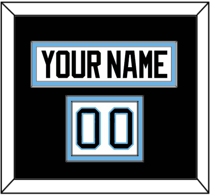 Utah Nameplate & Number (Shoulder) - Road White (2024-2025) - Signature Tier 3