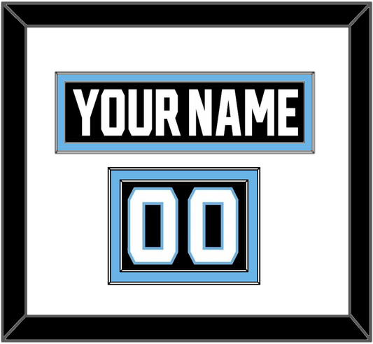 Utah Nameplate & Number (Shoulder) - Home Black - Signature Tier 1