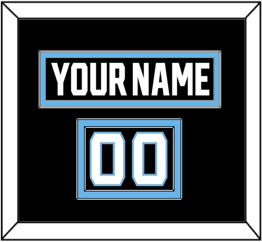 Utah Nameplate & Number (Shoulder) - Home Black - Signature Tier 2