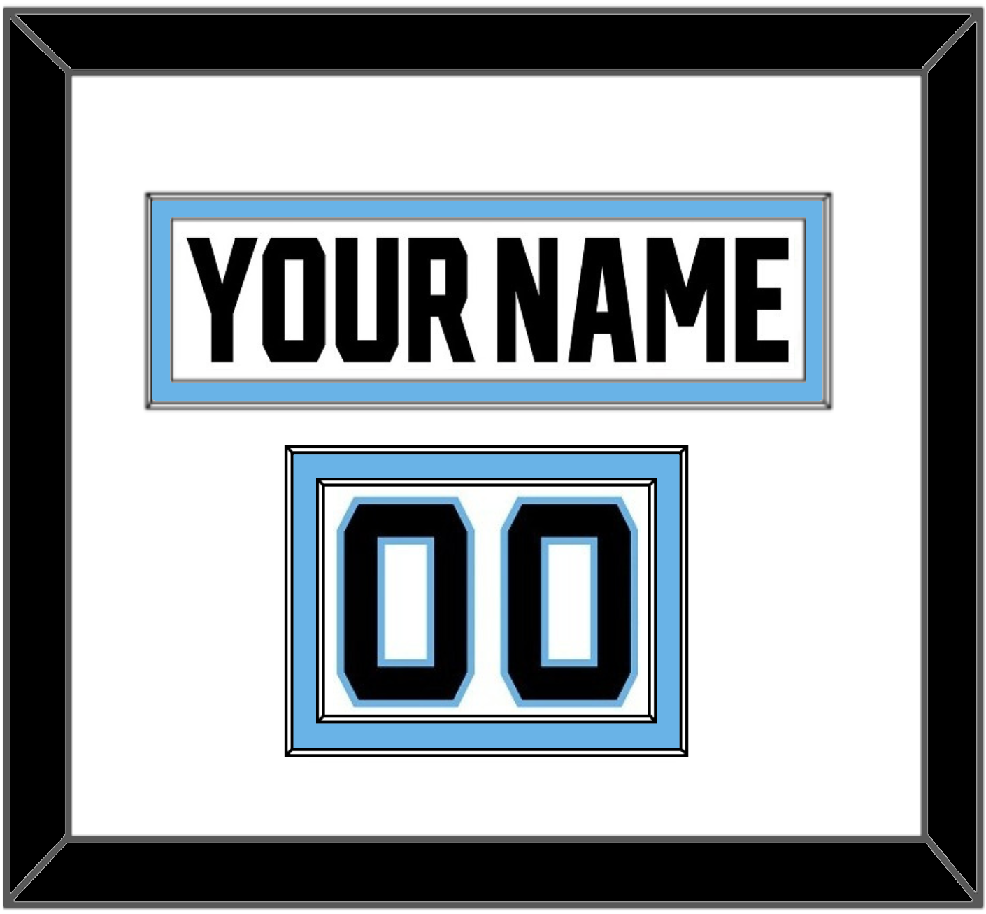 Utah Nameplate & Number (Shoulder) - Road White - Signature Tier 1