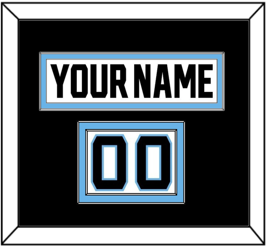 Utah Nameplate & Number (Shoulder) - Road White - Signature Tier 2