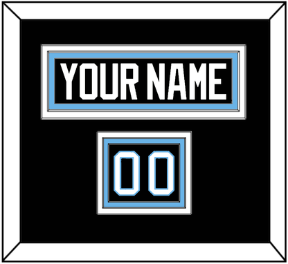 Utah Nameplate & Number (Shoulder) - Home Black (2024-2025) - Premier Tier 2
