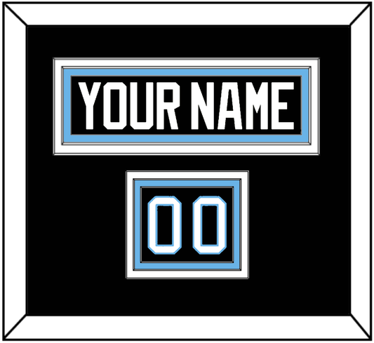 Utah Nameplate & Number (Shoulder) - Home Black (2024-2025) - Premier Tier 2