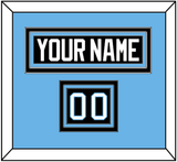 Utah Nameplate & Number (Shoulder) - Home Black (2024-2025) - Triple Mat 3