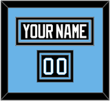 Utah Nameplate & Number (Shoulder) - Home Black (2024-2025) - Triple Mat 3