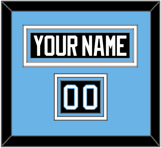 Utah Nameplate & Number (Shoulder) - Home Black (2024-2025) - Premier Tier 4