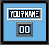 Utah Nameplate & Number (Shoulder) - Home Black (2024-2025) - Triple Mat 4