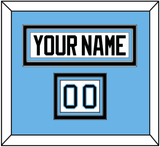 Utah Nameplate & Number (Shoulder) - Road White (2024-2025) - Triple Mat 3