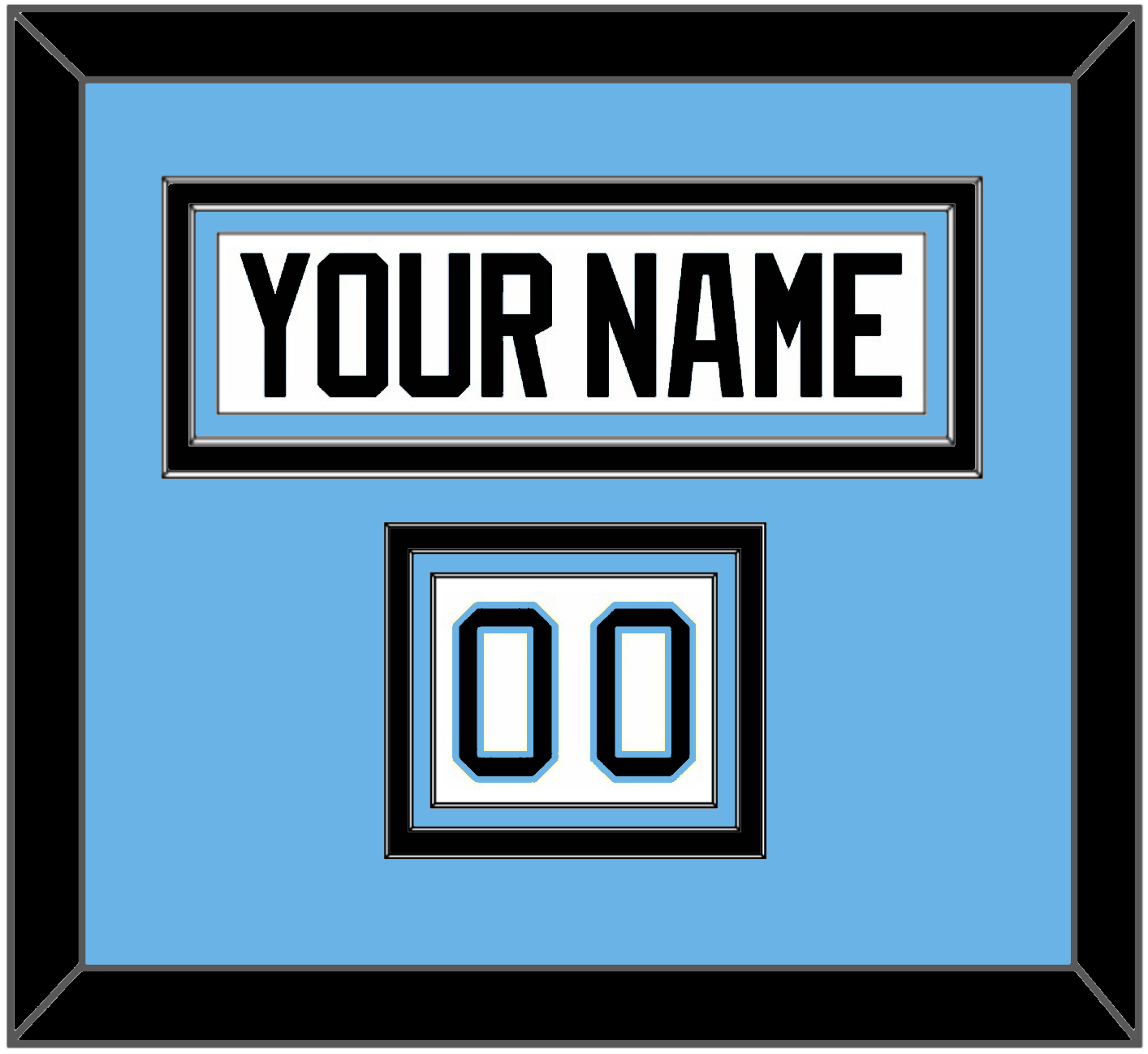 Utah Nameplate & Number (Shoulder) - Road White (2024-2025) - Premier Tier 3