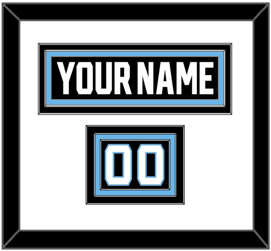 Utah Nameplate & Number (Shoulder) - Home Black - Premier Tier 1