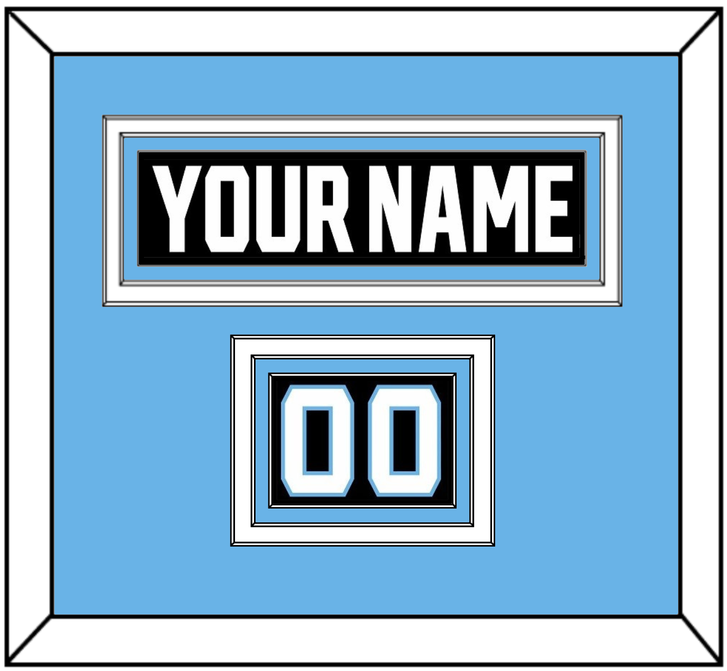 Utah Nameplate & Number (Shoulder) - Home Black - Premier Tier 3