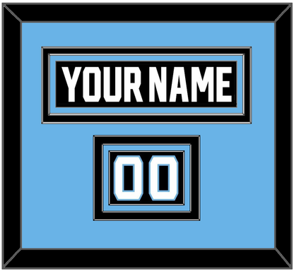 Utah Nameplate & Number (Shoulder) - Home Black - Premier Tier 4