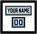 Utah Nameplate & Number (Shoulder) - Road White - Triple Mat 1