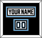 Utah Nameplate & Number (Shoulder) - Road White - Triple Mat 2
