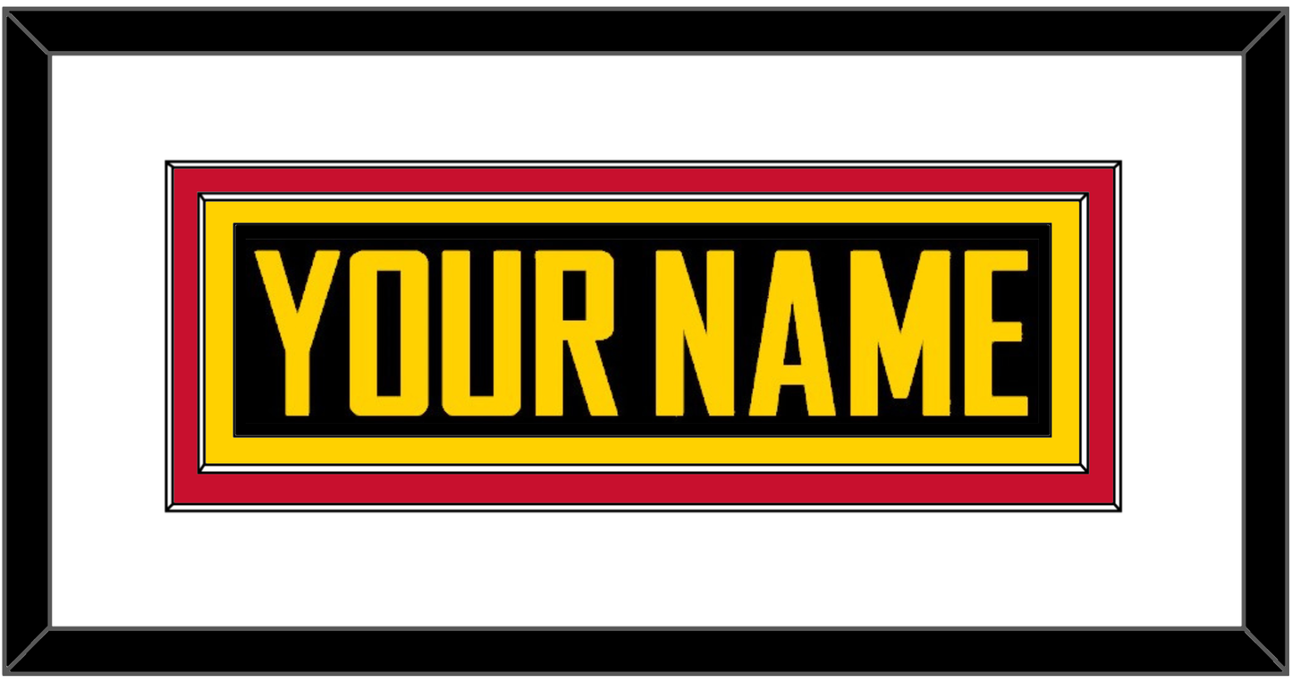 Vancouver Nameplate - Alternate Black - Signature Tier 1