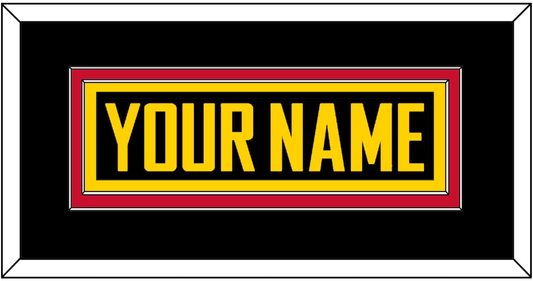 Vancouver Nameplate - Alternate Black - Signature Tier 2