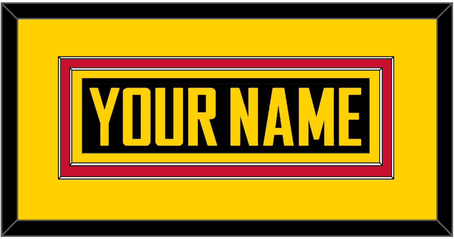 Vancouver Nameplate - Alternate Black - Signature Tier 3